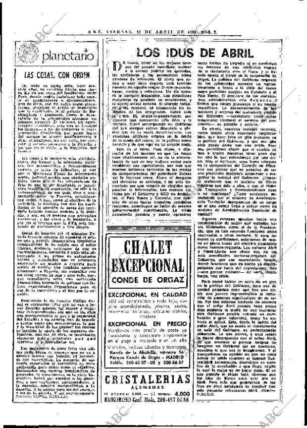 ABC MADRID 18-04-1980 página 19