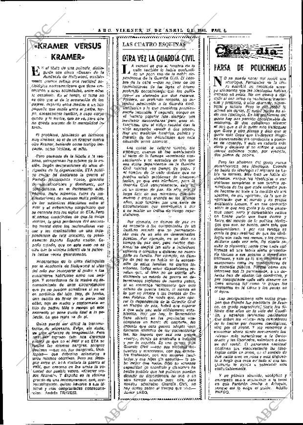 ABC MADRID 18-04-1980 página 20