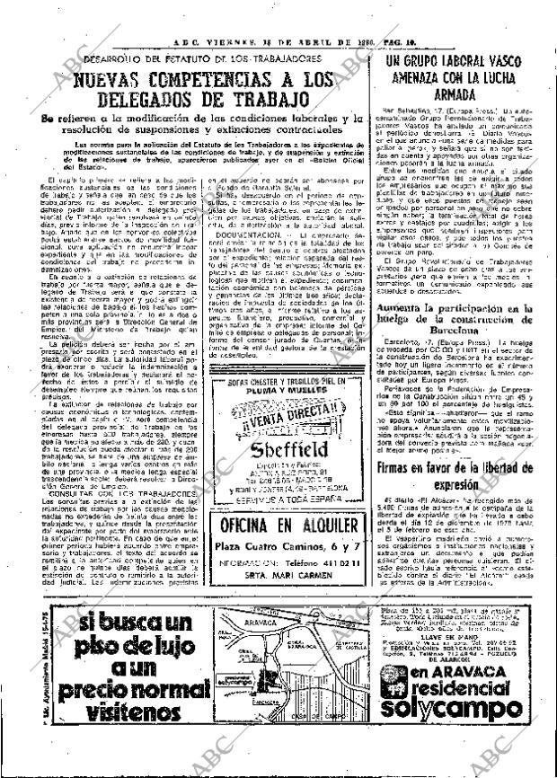 ABC MADRID 18-04-1980 página 26