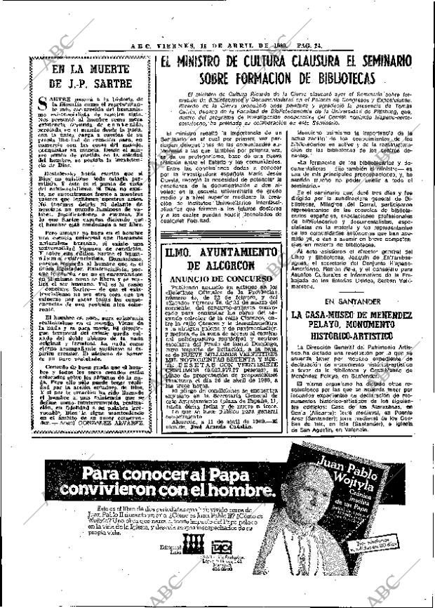 ABC MADRID 18-04-1980 página 40