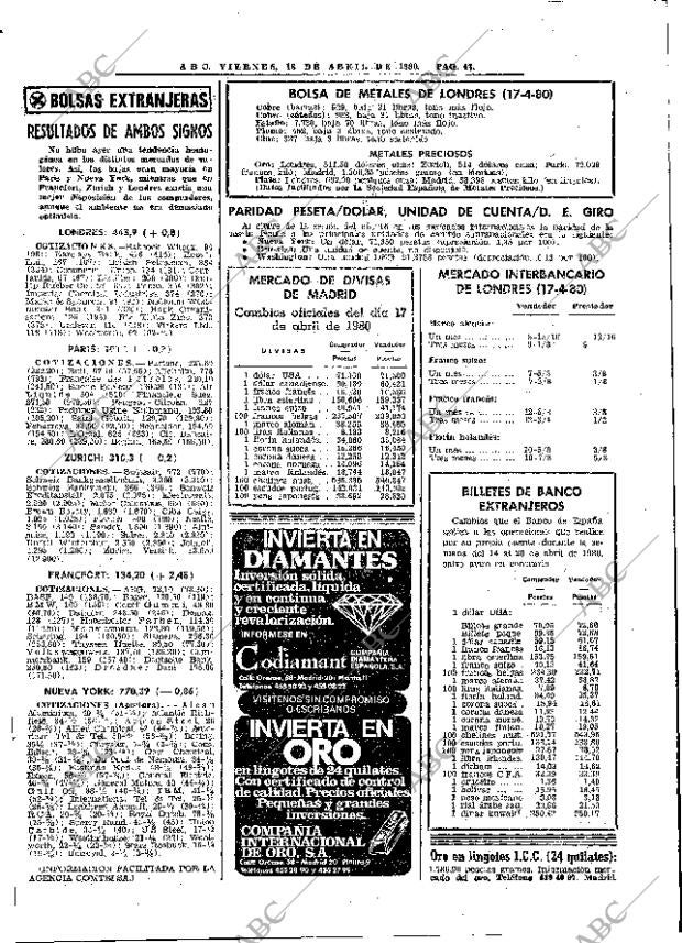 ABC MADRID 18-04-1980 página 58