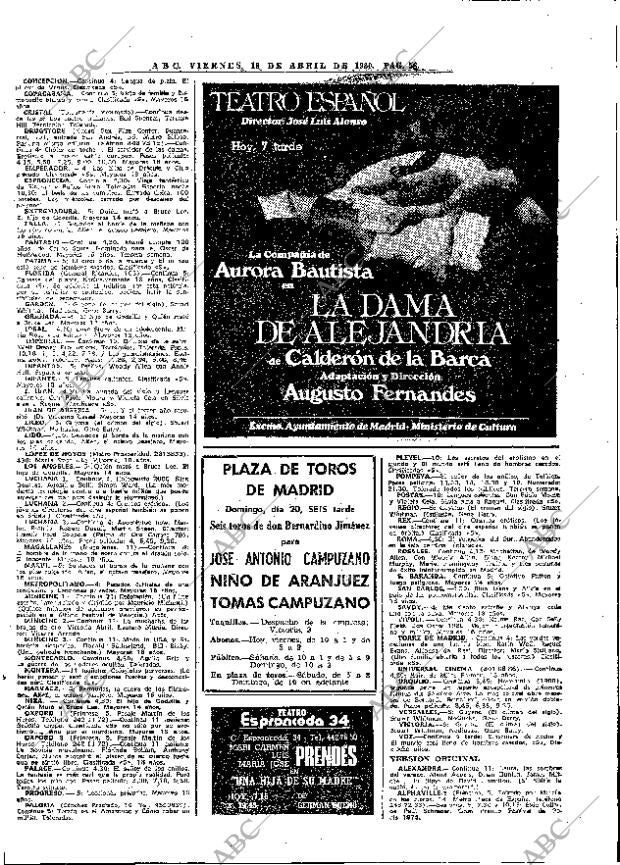 ABC MADRID 18-04-1980 página 74