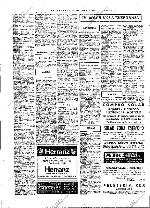 ABC MADRID 18-04-1980 página 87