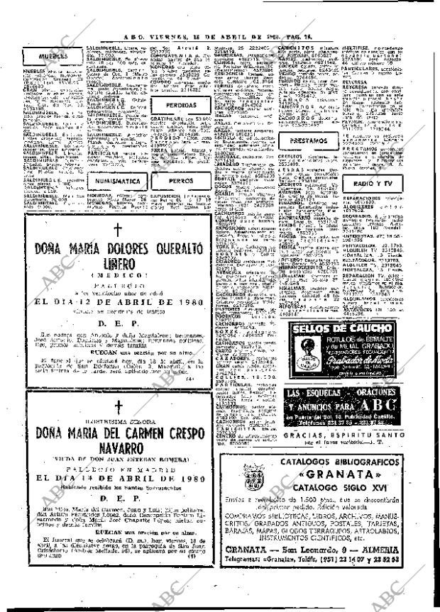 ABC MADRID 18-04-1980 página 90