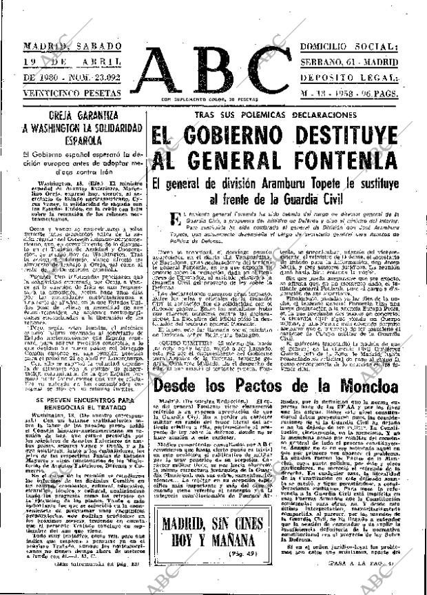 ABC MADRID 19-04-1980 página 13