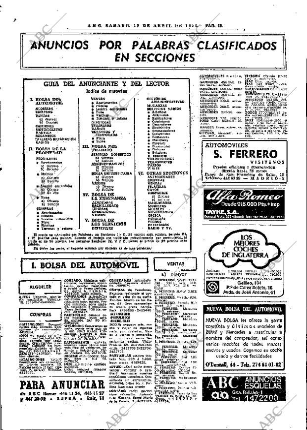 ABC MADRID 19-04-1980 página 70