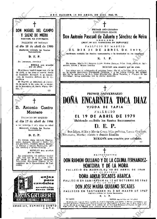 ABC MADRID 19-04-1980 página 79