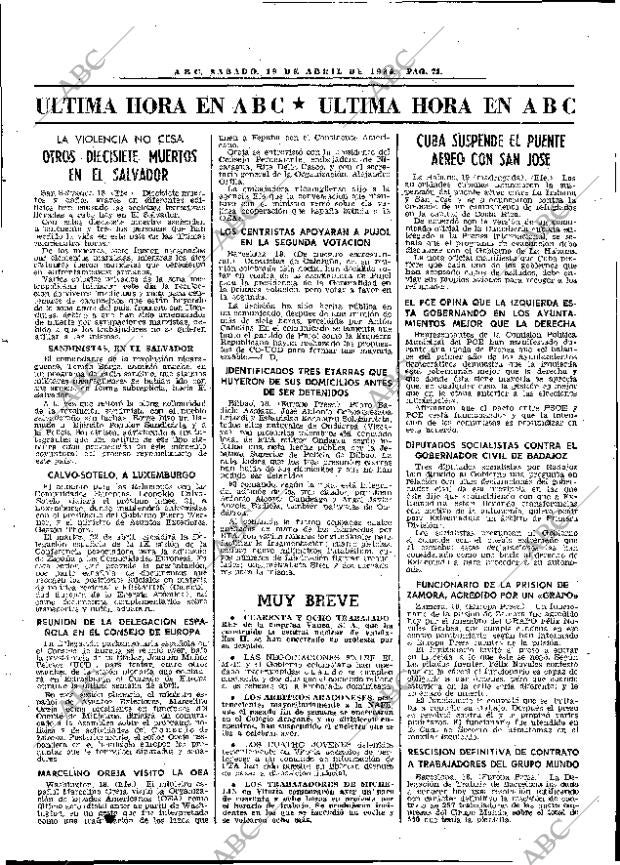 ABC MADRID 19-04-1980 página 84