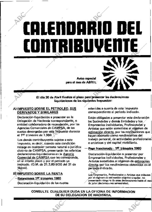 ABC MADRID 20-04-1980 página 10