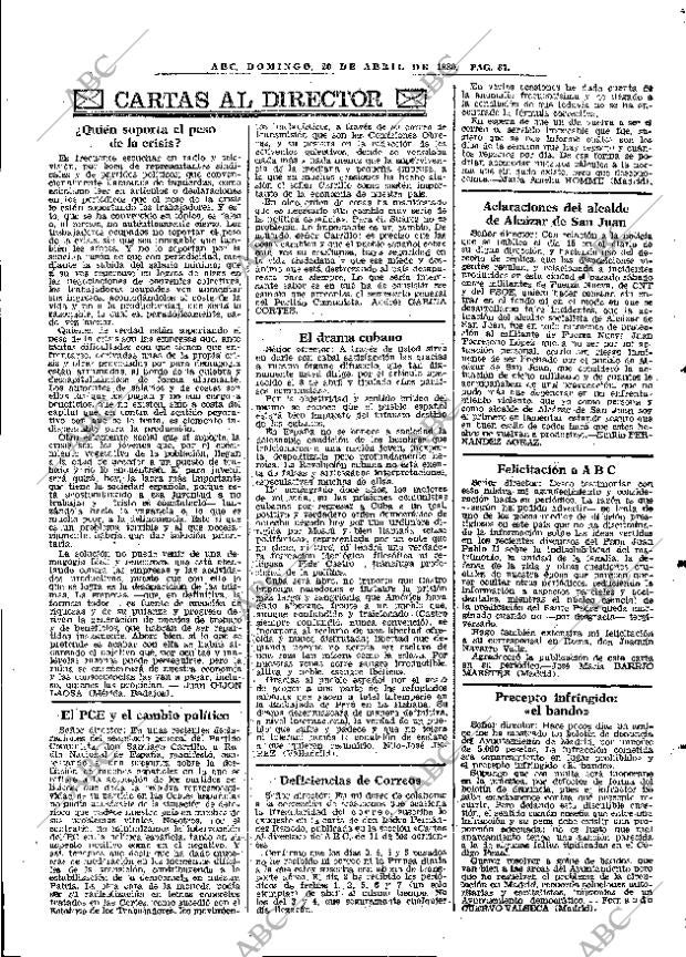 ABC MADRID 20-04-1980 página 103