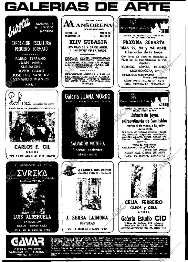 ABC MADRID 20-04-1980 página 106