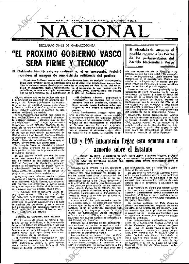 ABC MADRID 20-04-1980 página 20