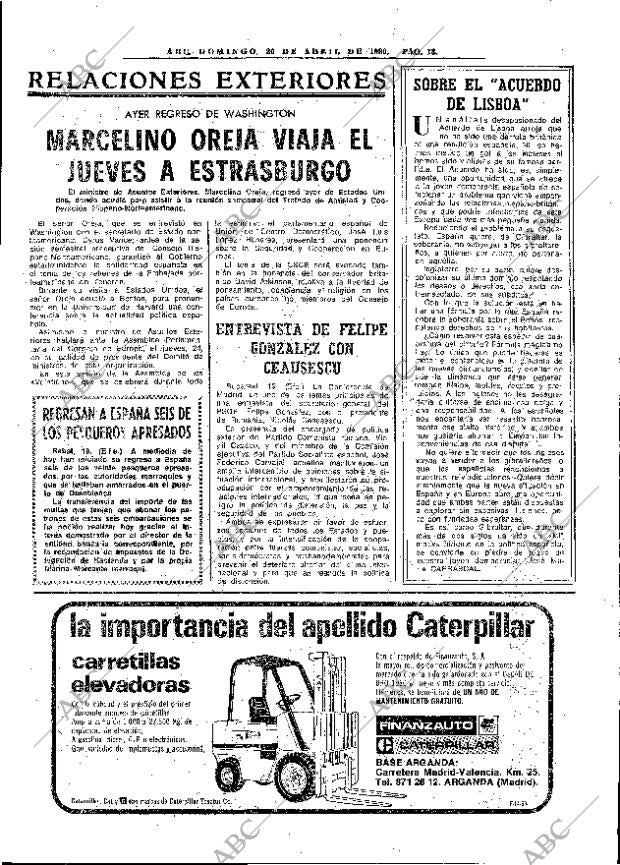 ABC MADRID 20-04-1980 página 29