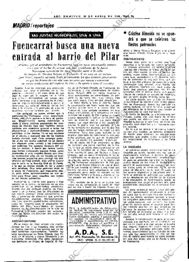 ABC MADRID 20-04-1980 página 50