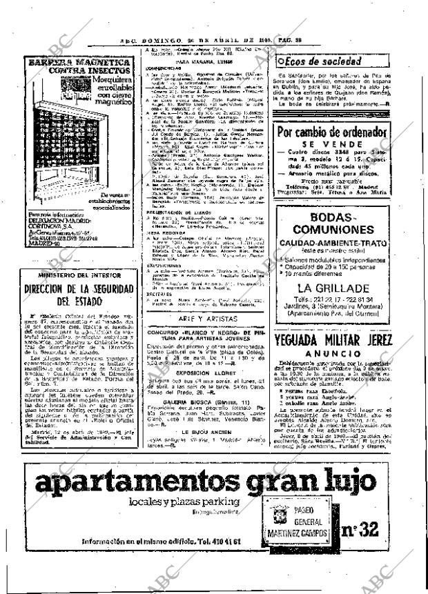 ABC MADRID 20-04-1980 página 54