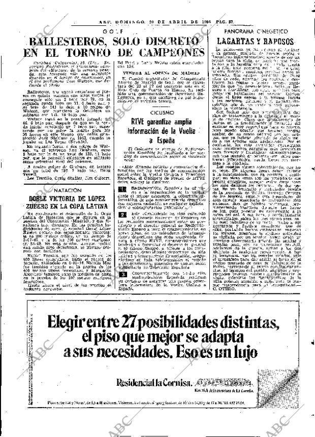 ABC MADRID 20-04-1980 página 73