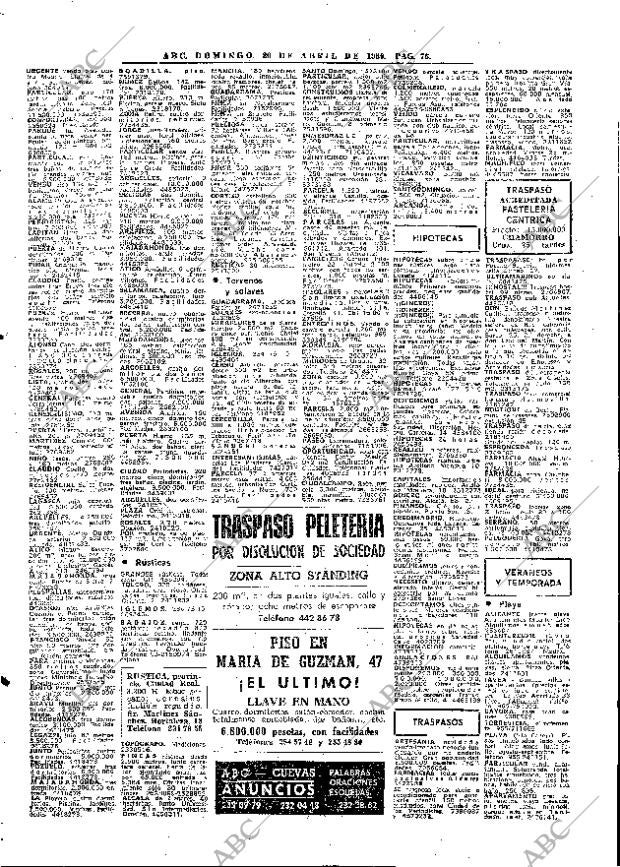 ABC MADRID 20-04-1980 página 92