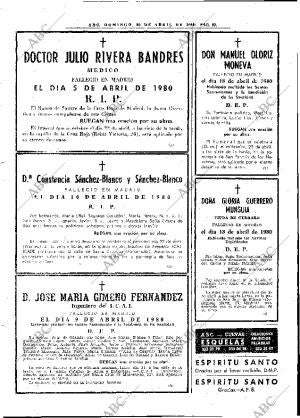 ABC MADRID 20-04-1980 página 98