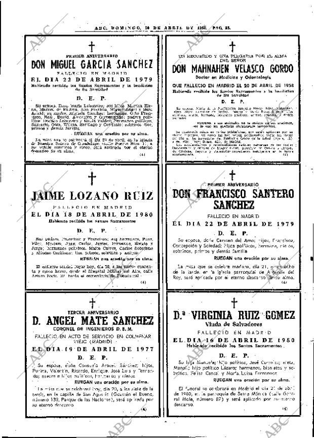 ABC MADRID 20-04-1980 página 99