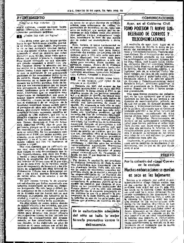 ABC SEVILLA 26-04-1980 página 32