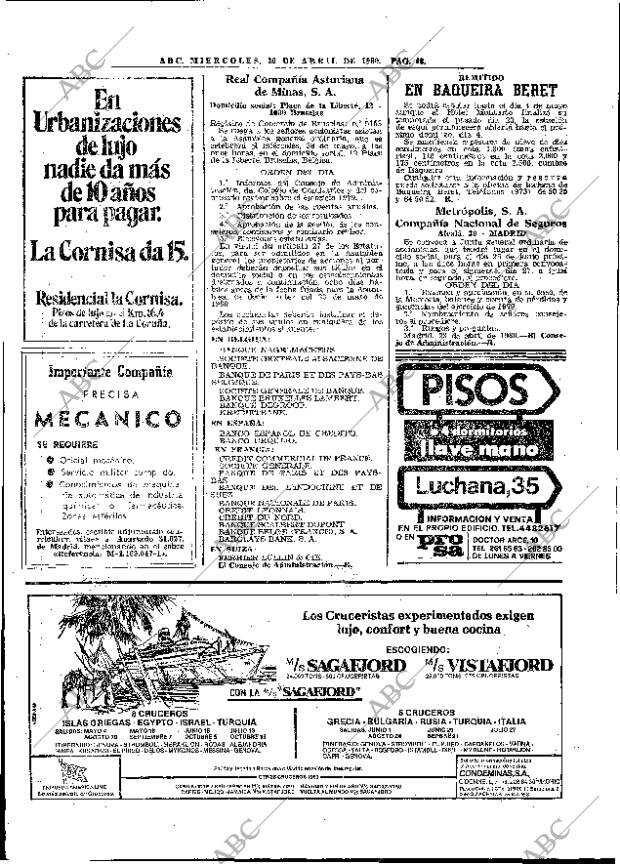 ABC MADRID 30-04-1980 página 58