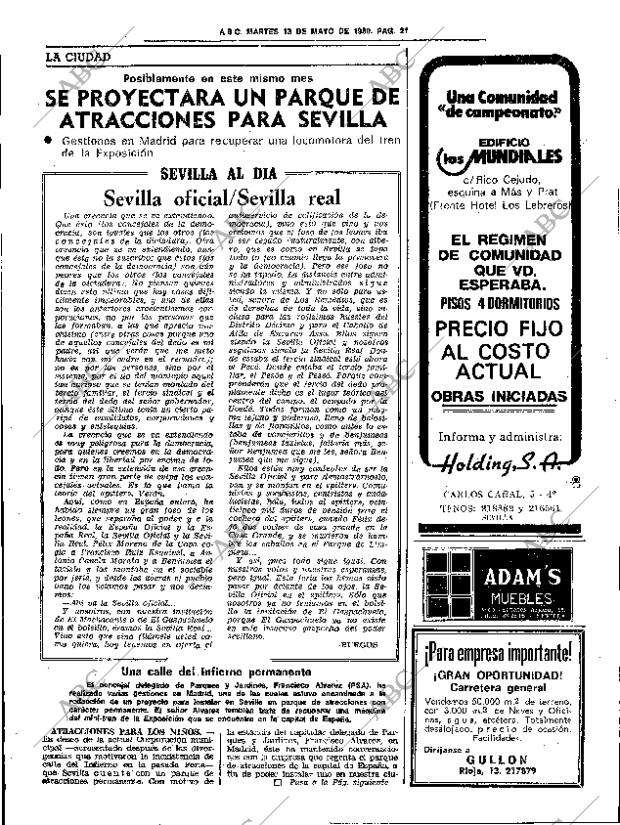 ABC SEVILLA 13-05-1980 página 41