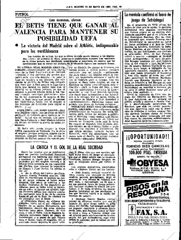 ABC SEVILLA 13-05-1980 página 69