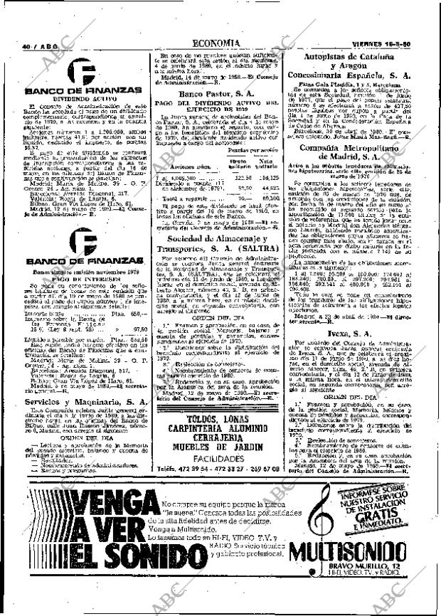 ABC MADRID 16-05-1980 página 56