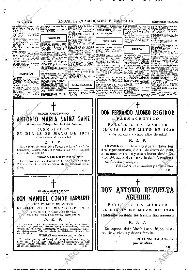 ABC MADRID 18-05-1980 página 90