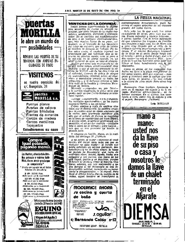 ABC SEVILLA 20-05-1980 página 58