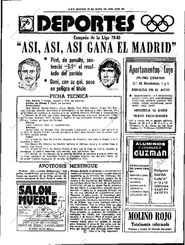 ABC SEVILLA 20-05-1980 página 63