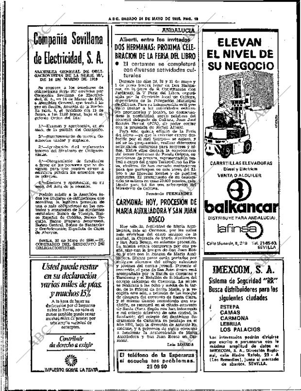 ABC SEVILLA 24-05-1980 página 30