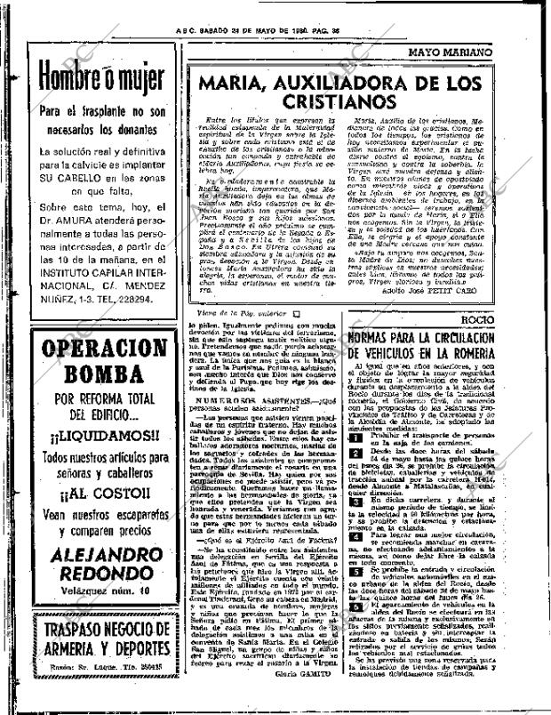 ABC SEVILLA 24-05-1980 página 50