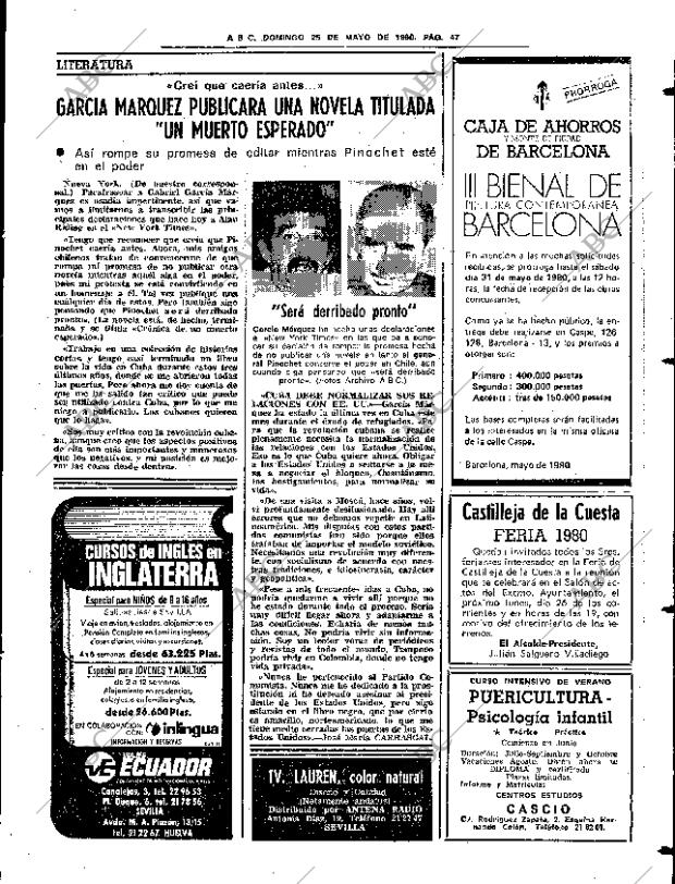 ABC SEVILLA 25-05-1980 página 63