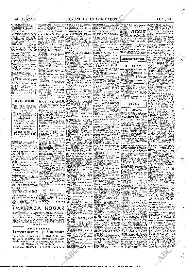 ABC MADRID 27-05-1980 página 103
