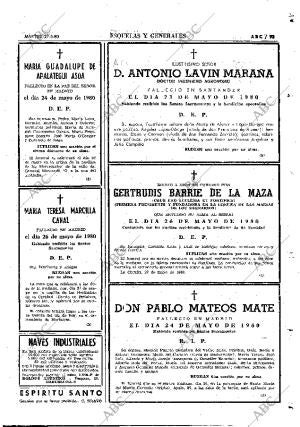 ABC MADRID 27-05-1980 página 109
