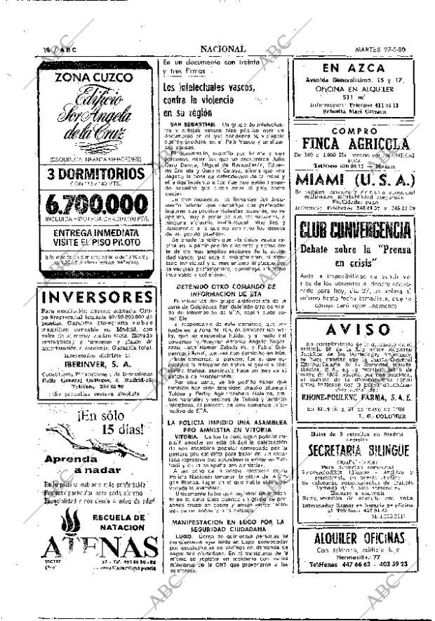 ABC MADRID 27-05-1980 página 26