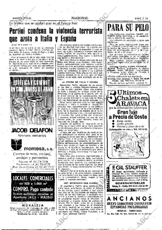 ABC MADRID 27-05-1980 página 29