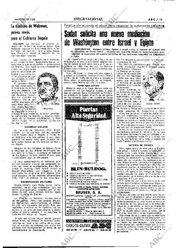 ABC MADRID 27-05-1980 página 31