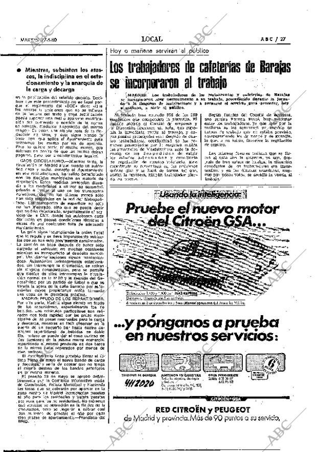 ABC MADRID 27-05-1980 página 43