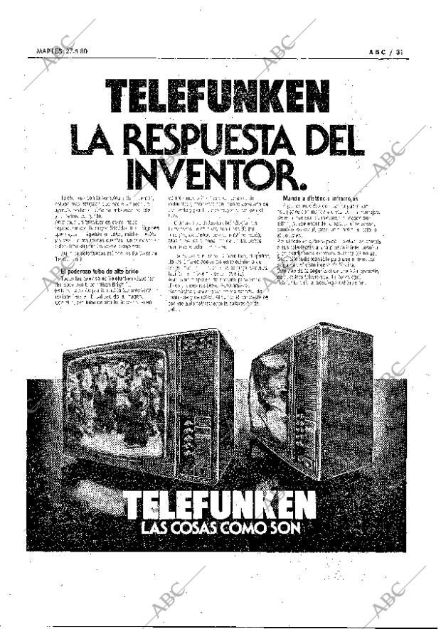ABC MADRID 27-05-1980 página 47