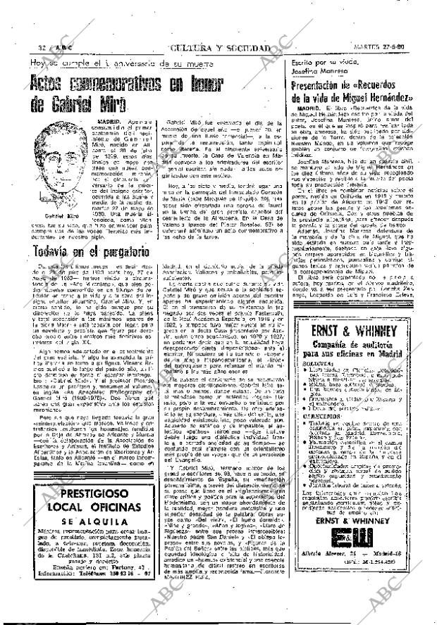 ABC MADRID 27-05-1980 página 48