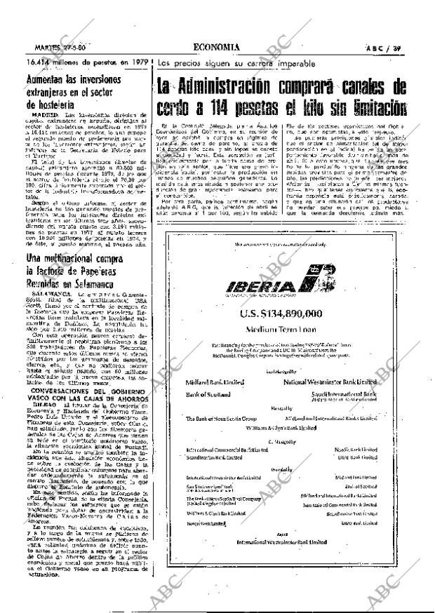 ABC MADRID 27-05-1980 página 55