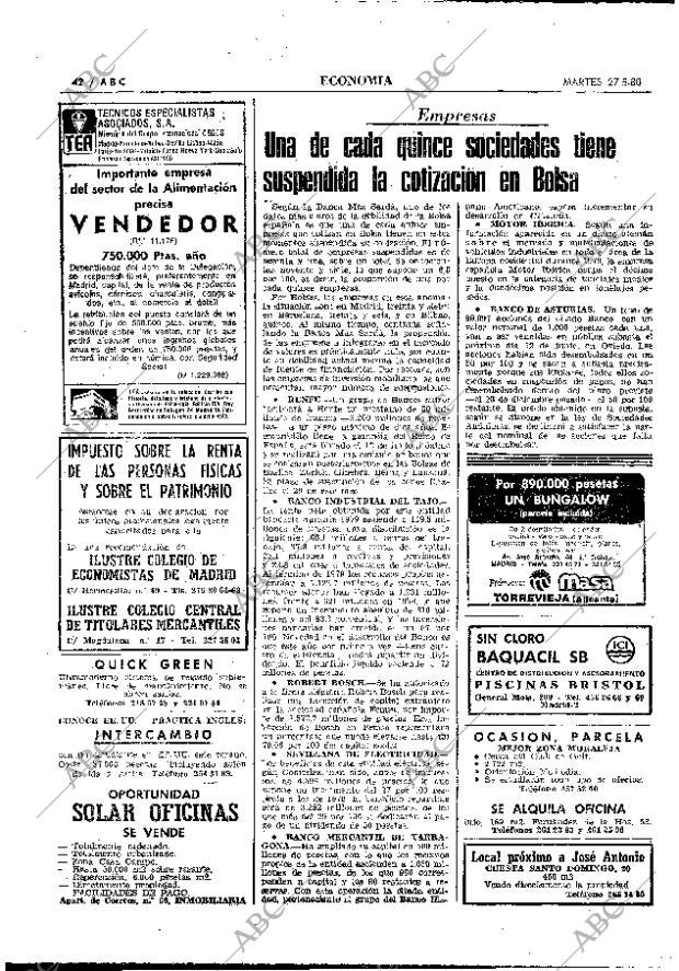 ABC MADRID 27-05-1980 página 58