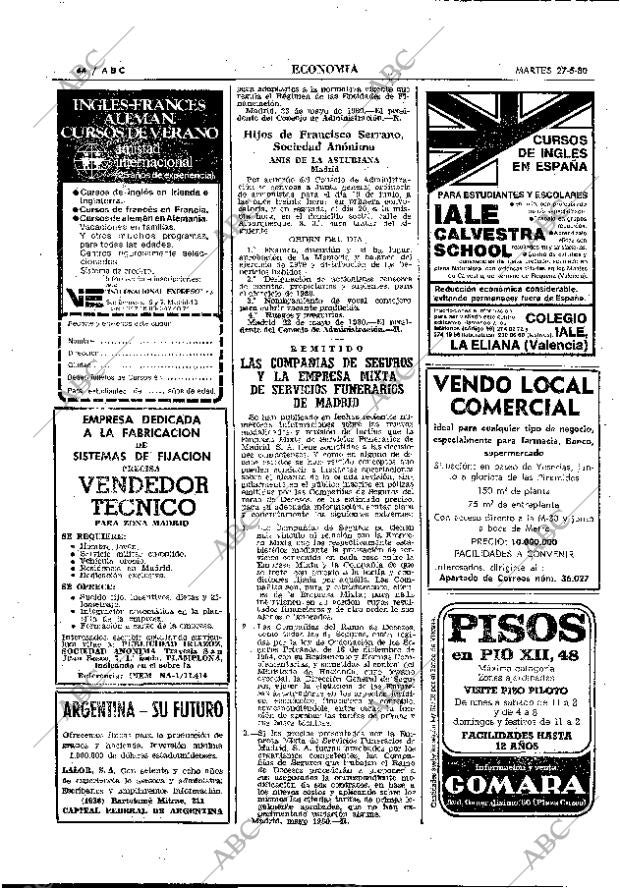 ABC MADRID 27-05-1980 página 60