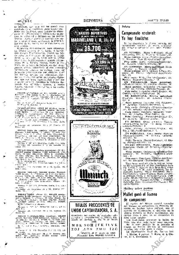 ABC MADRID 27-05-1980 página 76
