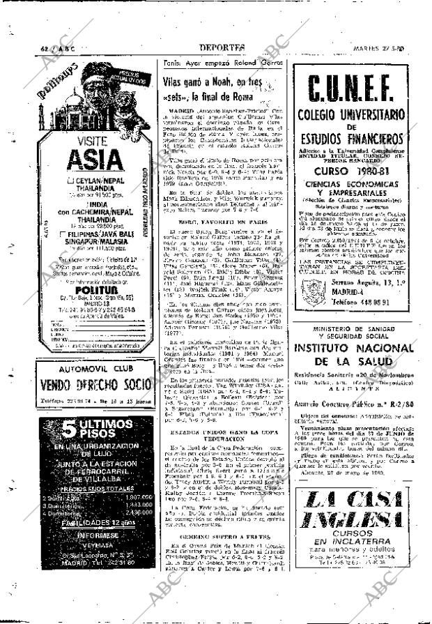 ABC MADRID 27-05-1980 página 78