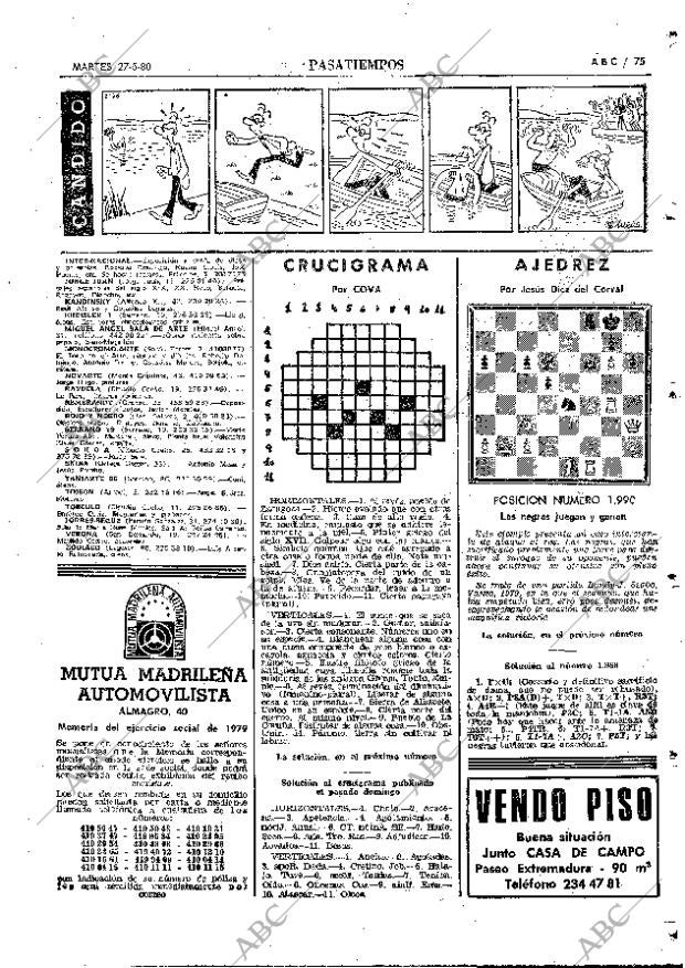 ABC MADRID 27-05-1980 página 91