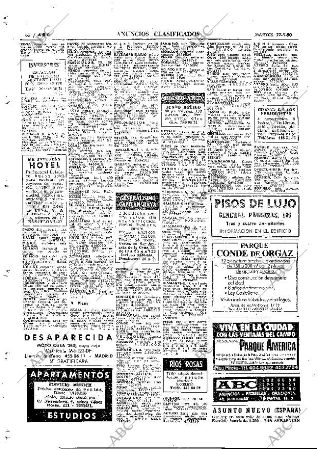 ABC MADRID 27-05-1980 página 98