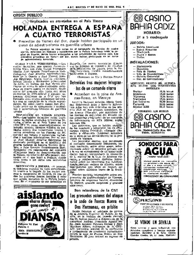 ABC SEVILLA 27-05-1980 página 31